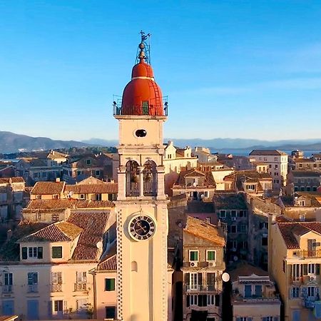 Spacious Maisonette - Roof Top View Of Corfu Port Mantouki Exteriér fotografie