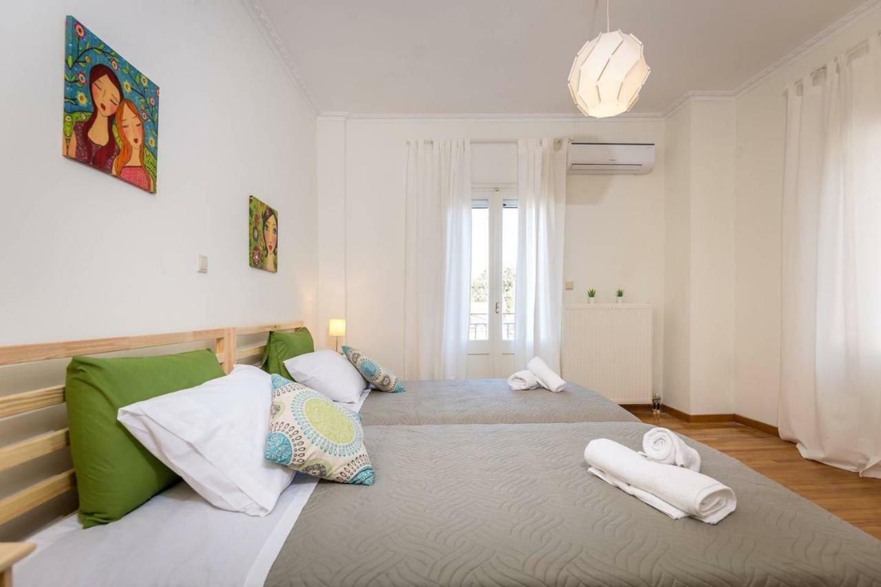 Spacious Maisonette - Roof Top View Of Corfu Port Mantouki Exteriér fotografie
